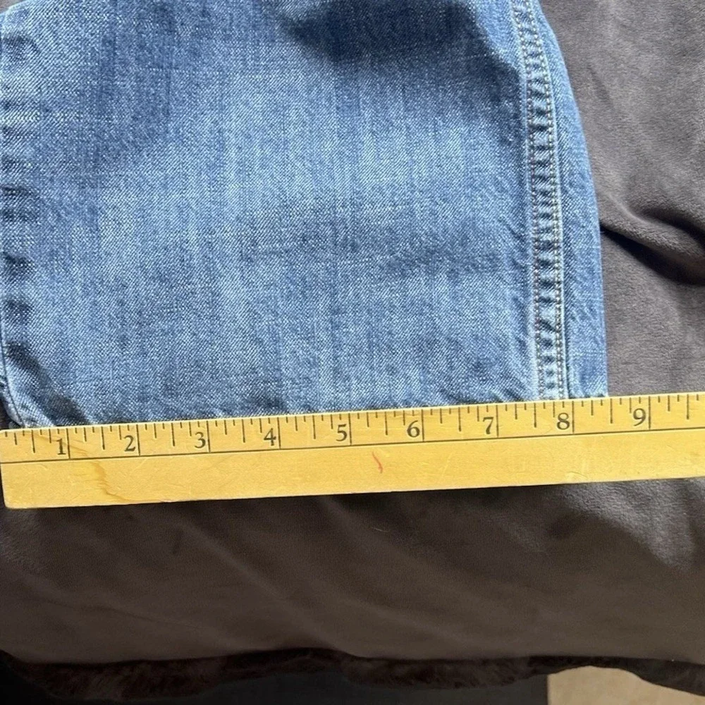 Levi‎ Strauss 514 Slim Straight Jeans Mens 36x30 Blue Denim Cotton